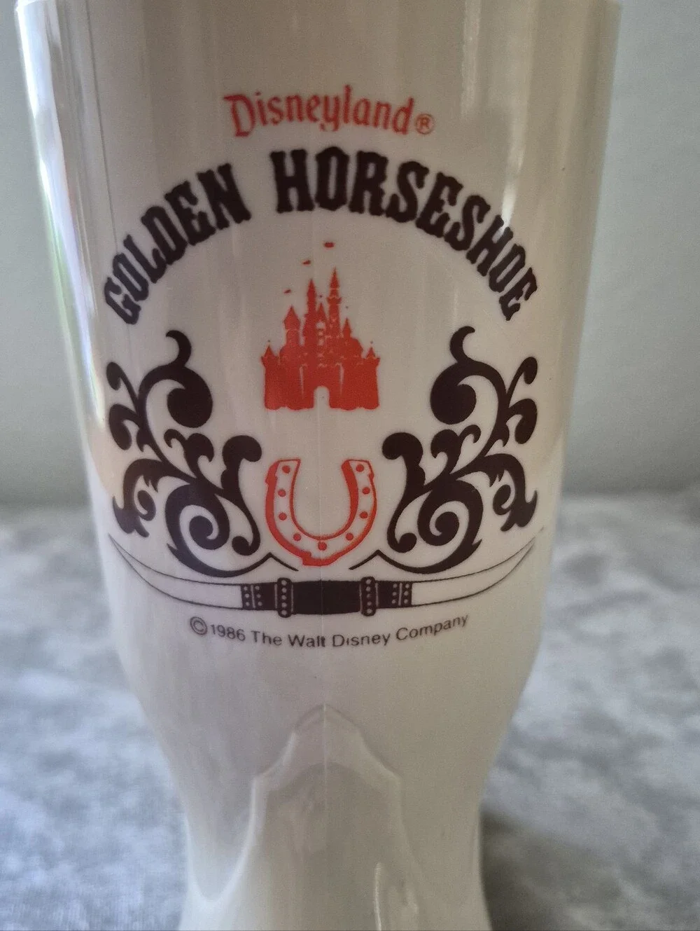 Disneyland Golden Horseshoe vintage mug